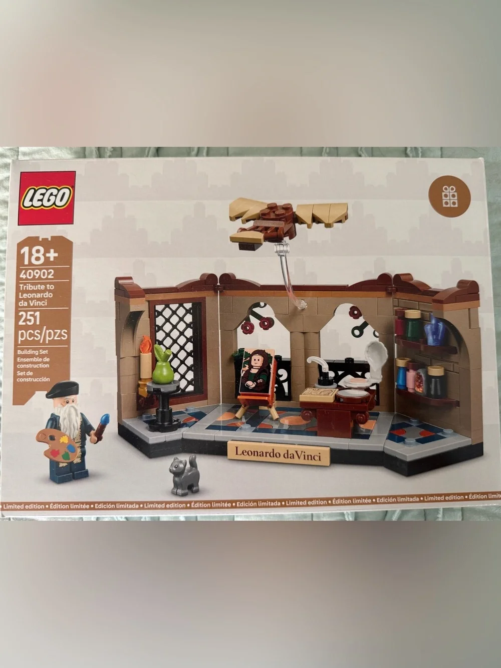 LEGO Icons Leonardo’s Flying Machine (10363) BUNDLE! NEW Sealed!